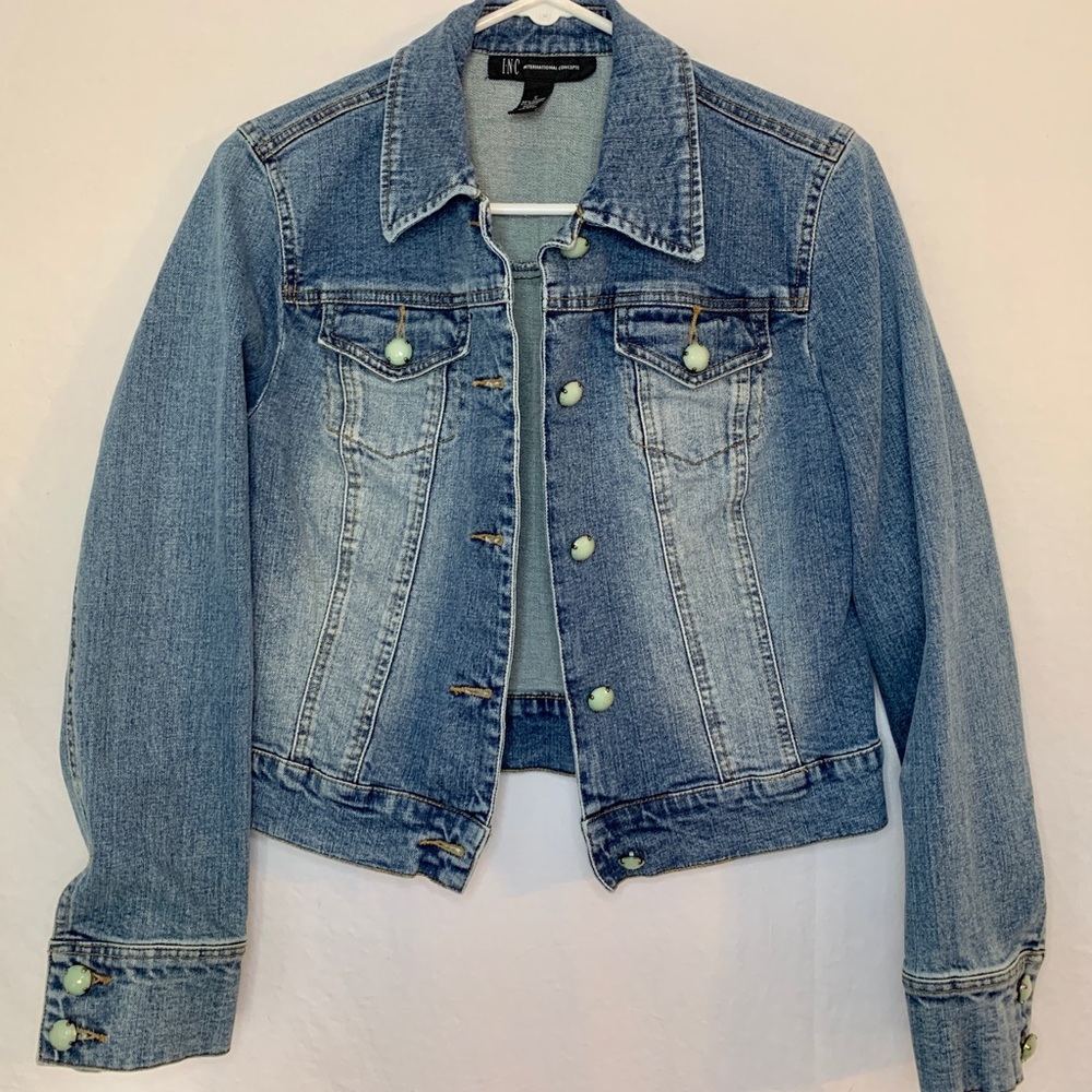 International Concepts Jean Jacket